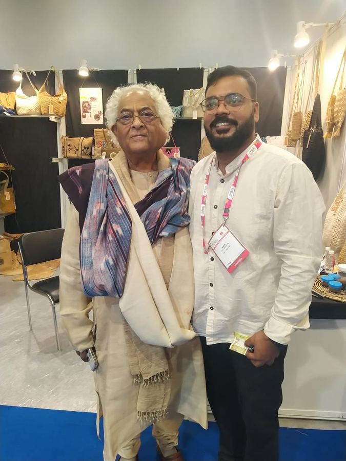 Padma Bhushan Rajiv Sethi at the Divulge exhibition stand